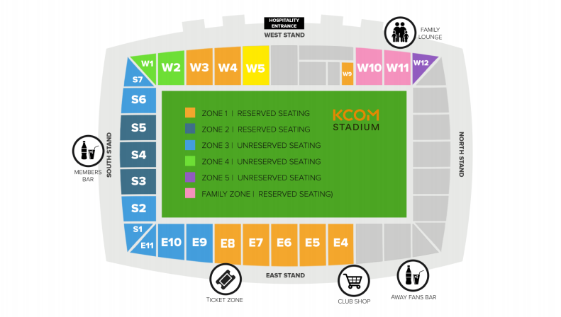 Kc Stadium Seating Chart