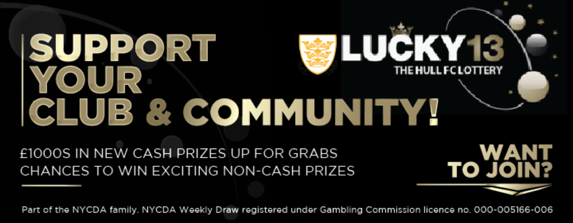 Hundreds Join Lucky13 Lottery To Support Club & Win Prizes!
