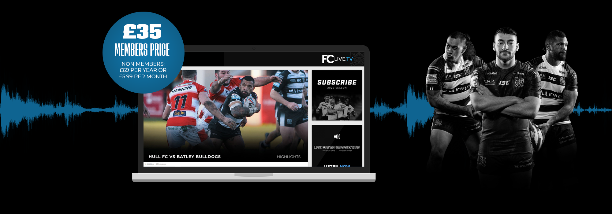 Watch Classic Matches In Full With Hull FC Live