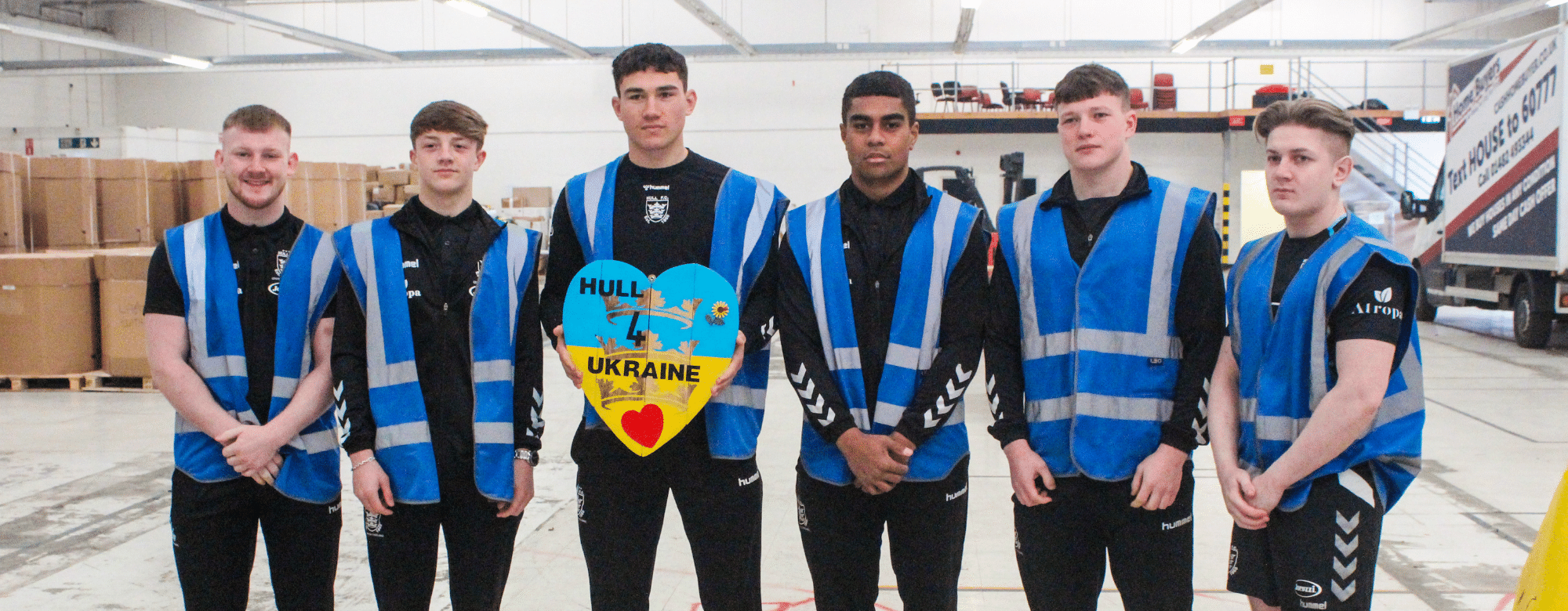 Academy Players Support ‘Hull 4 Ukraine’ Appeal