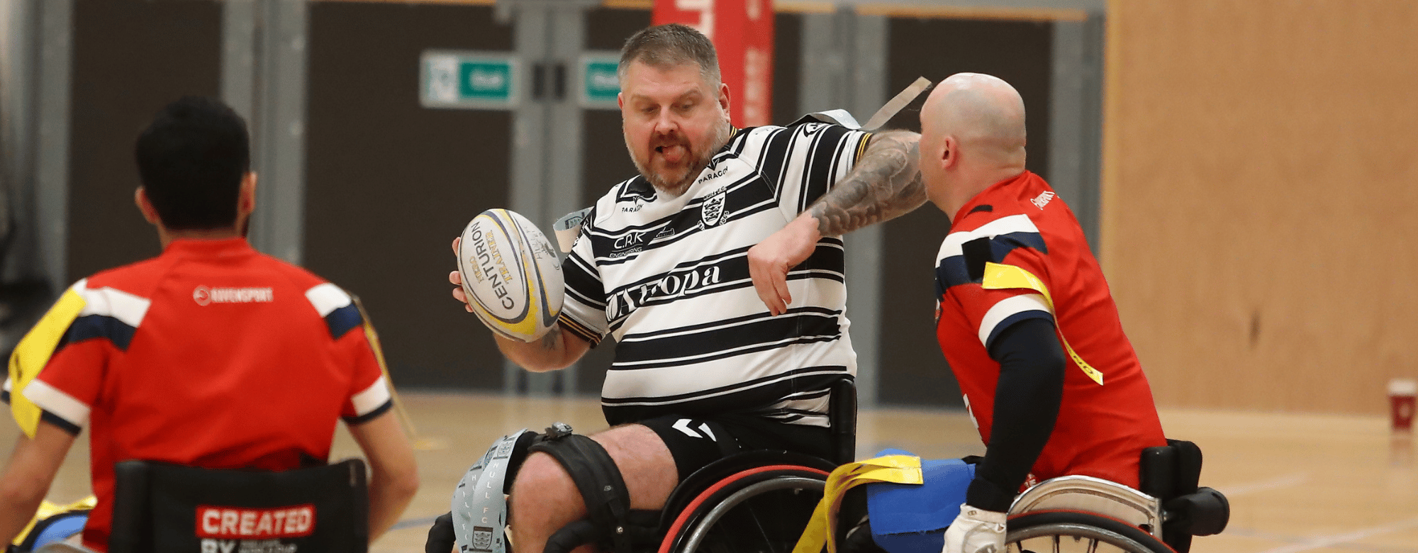 Hull FC Wheelchair Side In Action This Sunday