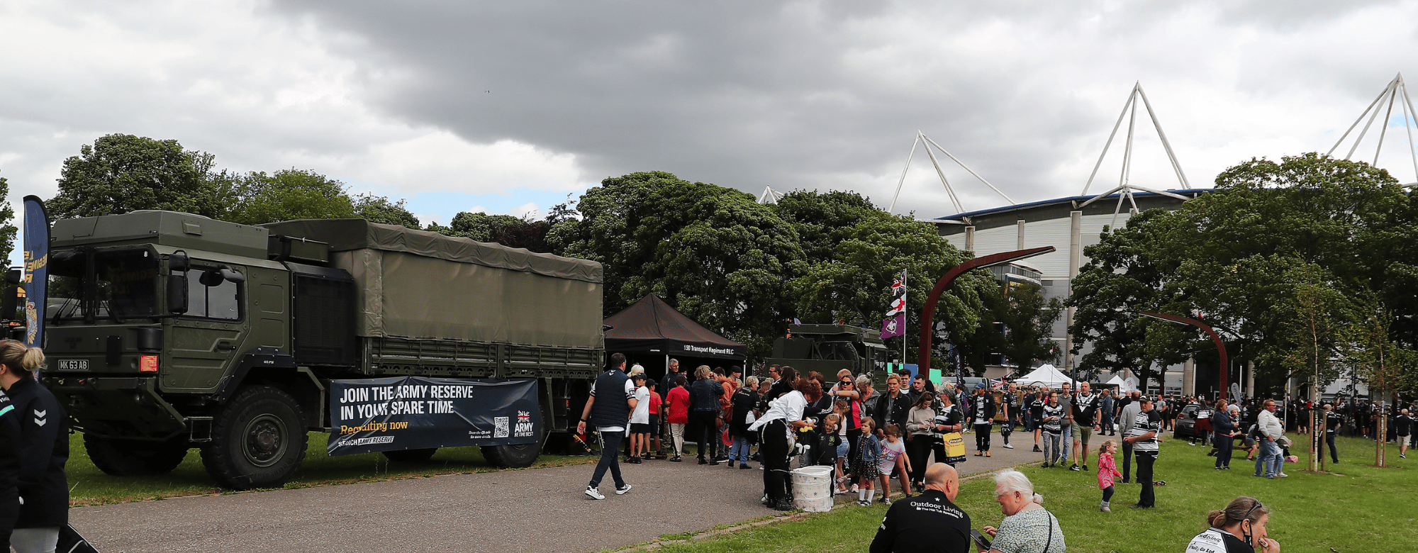 Info Guide: Armed Forces Fan Park & Military Activities On Saturday