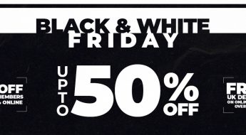 Huge Discounts Across Black & White Friday Weekend!