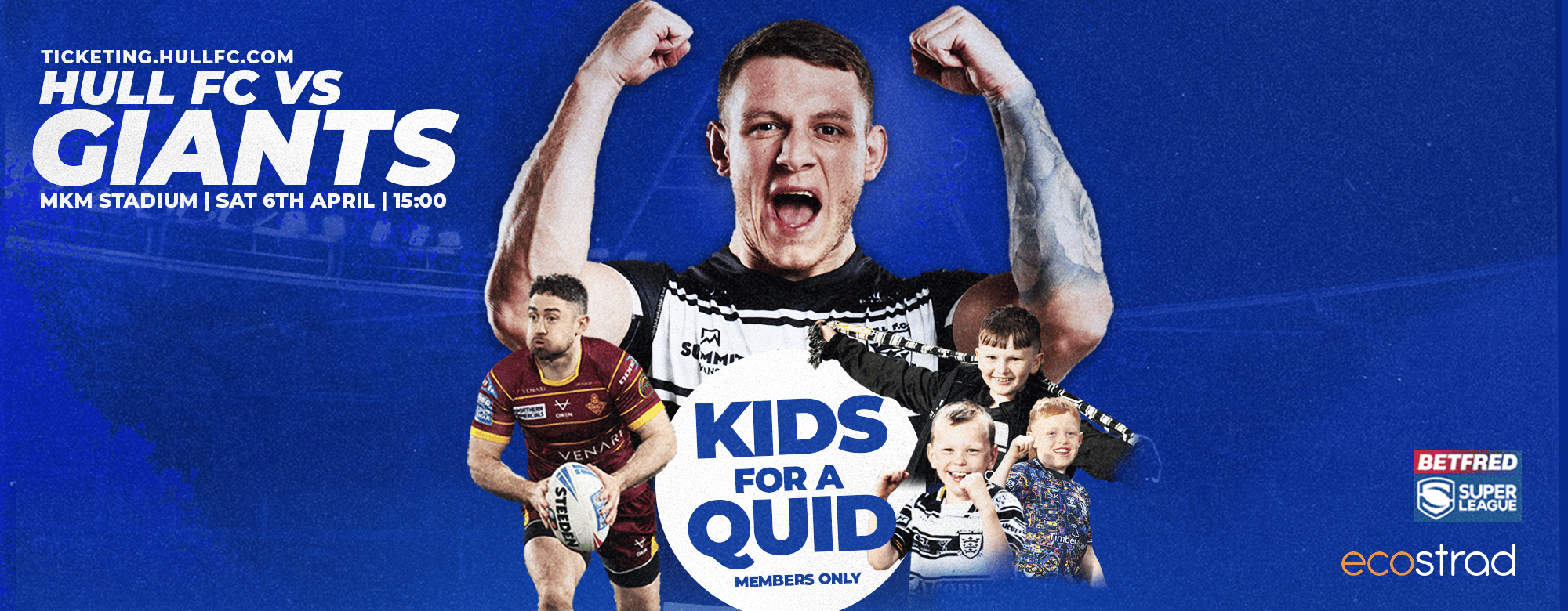 ‘Kids For A Quid’ Ticket Offer At Giants Clash